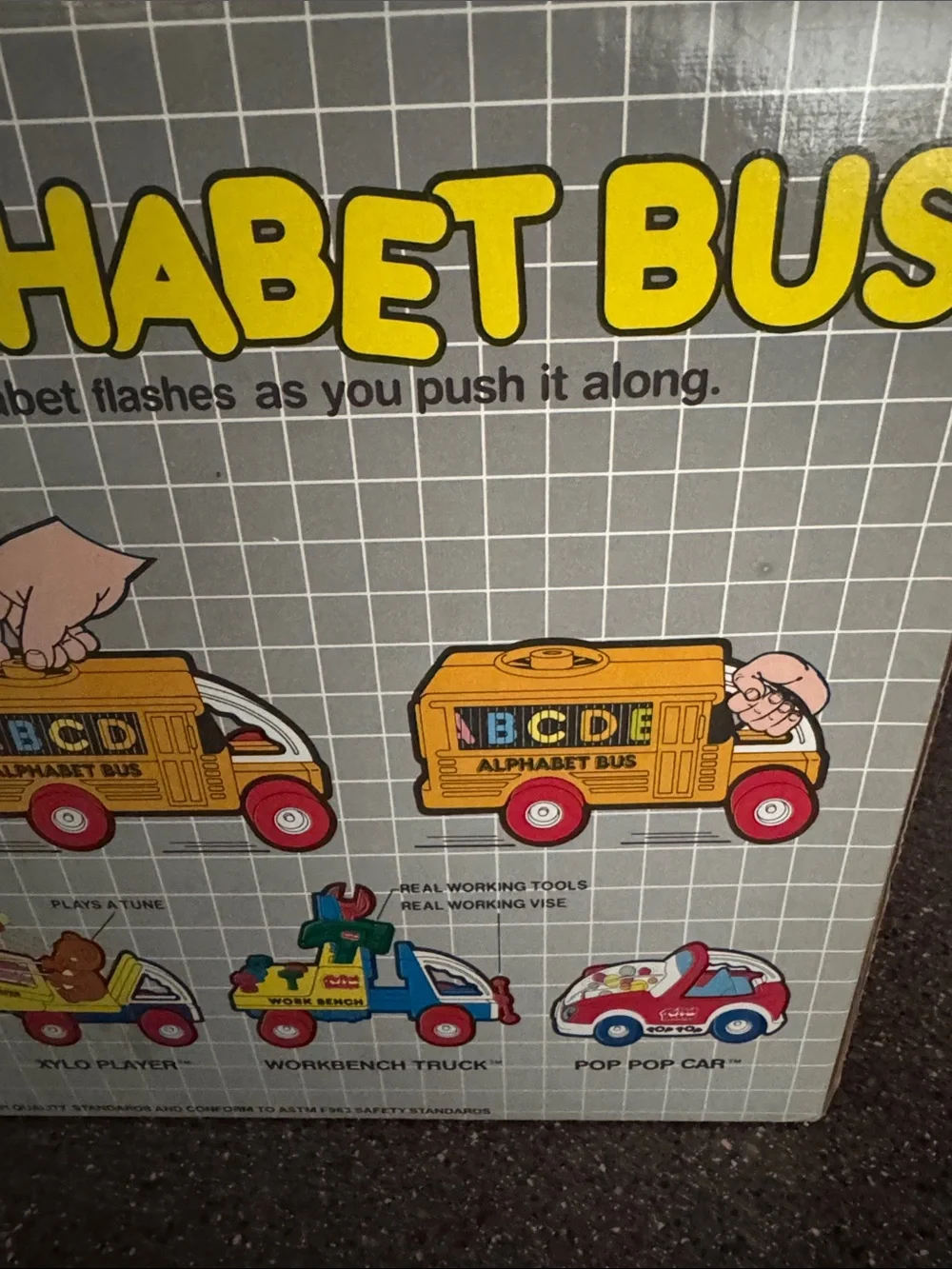 My First Buddys alphabet bus